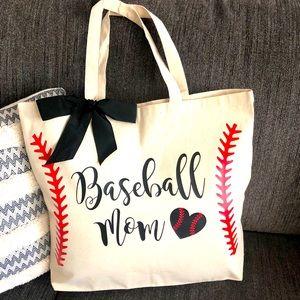 “Baseball Mom” Tote